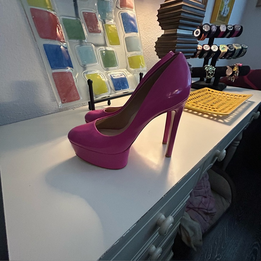 Steve Madden Pink Platform Shoes